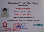 Đào tạo cấp chứng chỉ Siemens